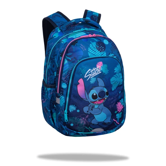 Coolpack Prime Stitch Blue iskolatáska két rekesszel és párnázott vállpántokkal.
