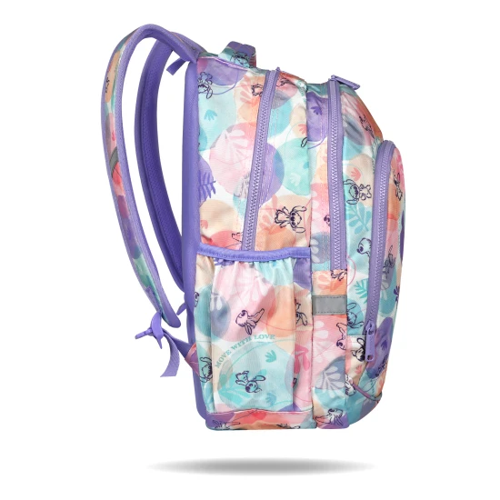 Coolpack Prime Stitch Pastel iskolatáska két rekesszel és párnázott vállpántokkal.