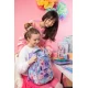Coolpack tolltartó Jumper háromszintes Stitch Pastel Háromszintes iskolai tolltartó Stitch motívummal, pasztell színekben, teljes felszereléssel gyerekeknek