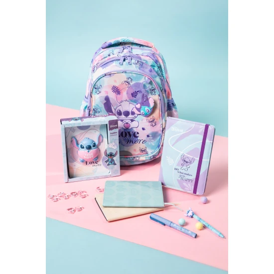 Coolpack Prime Stitch Pastel iskolatáska két rekesszel és párnázott vállpántokkal.