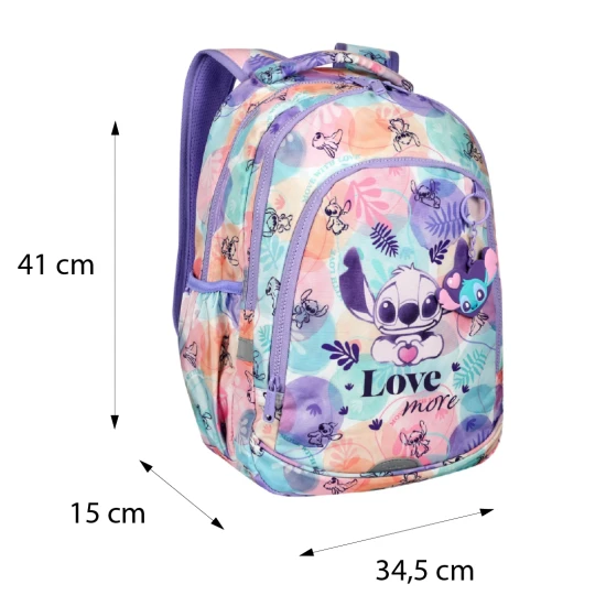 Coolpack Prime Stitch Pastel iskolatáska két rekesszel és párnázott vállpántokkal.