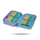 Coolpack tolltartó Jumper kétszintes Stitch Pasztell Kétszintes tolltartó felszereléssel - Stitch Pastel iskolás gyerekeknek