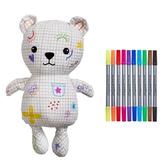 Eatsleepdoodle Artie a mackó Színezős és mosható DBEAR