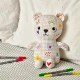 Eatsleepdoodle Artie a mackó Színezős és mosható DBEAR