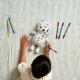 Eatsleepdoodle Artie a mackó Színezős és mosható Dino DINBEAR