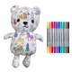 Eatsleepdoodle Artie a mackó Színezős és mosható Fairytale FTBEAR