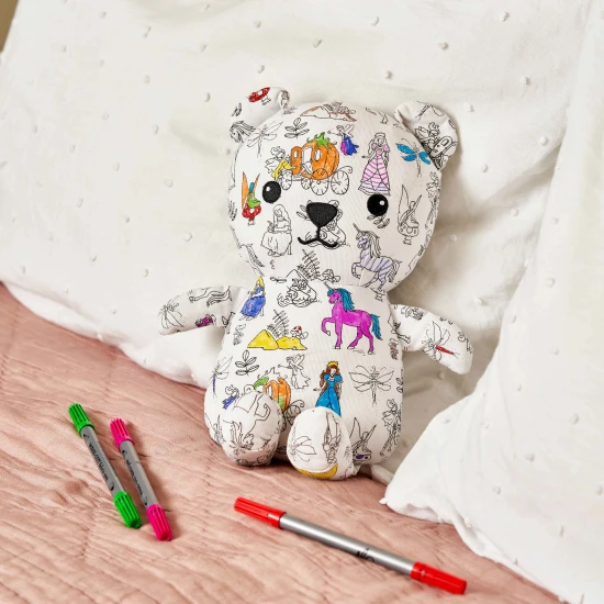Eatsleepdoodle Artie a mackó Színezős és mosható Fairytale FTBEAR