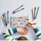 Eatsleepdoodle Mese és legendák Színező és mosható tolltartó FTPEN