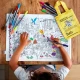 Eatsleepdoodle Színező tányéralátét Fairytales & legends Színezd ki és mosd ki FTPTG