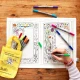 Eatsleepdoodle Színező tányéralátét Fairytales & legends Színezd ki és mosd ki FTPTG