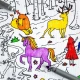 Eatsleepdoodle Színező tányéralátét Fairytales & legends Színezd ki és mosd ki FTPTG