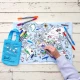 Eatsleepdoodle Színező tányéralátét World map Fesd és mosd! MAPPTG