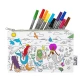 Eatsleepdoodle Sellő Színező és Mosható Tolltartó MERPEN