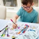 Eatsleepdoodle Színező tányéralátét Working wheels Fesd és mosd! MOVPTG