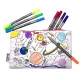Eatsleepdoodle Színező és Mosható Tolltartó Space explorer SPPEN