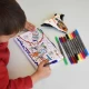 Eatsleepdoodle Színező és Mosható Tolltartó Space explorer SPPEN
