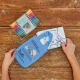 Eatsleepdoodle Színező tányéralátét Space explorer Fesd és mosd SPPTG