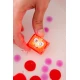 Glo Pals Sensory világító kockák Sammy világító fürdőkockák gyerekeknek, vízben megvilágítva.