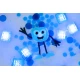 Glo Pals Set Blair figura és 2 szenzoros vizesblokk - világító fürdőjáték gyerekeknek.