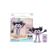 Glo Pals Set Lumi figura és 2 szenzoros vízkocka - világító fürdőjáték gyerekeknek.