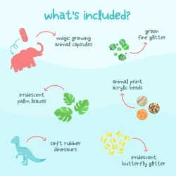 Kiegészítők az érzékszervi palackhoz Safari