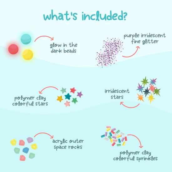 Kiegészítők a Space érzékszervi palackhoz – fejlessze a kreativitást és a motorikus képességeket