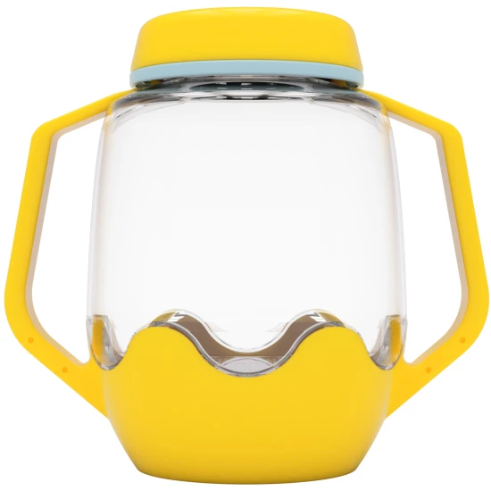 Glo Pals Sensory palack Honey Bee: világító játék gyerekeknek sárga dizájnnal.