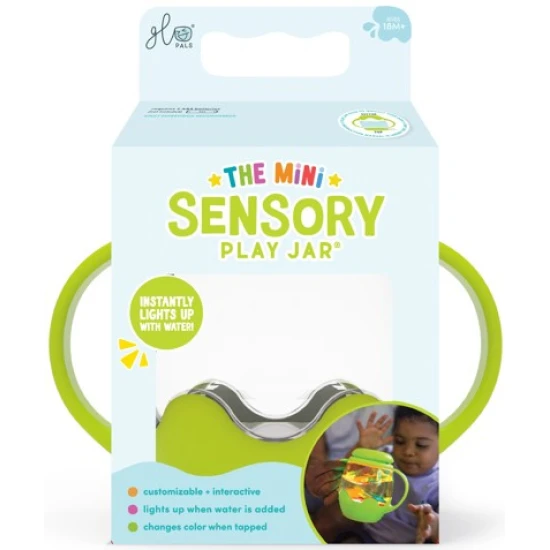 Interaktív Szenzoros Palack Mini Green kis kezeknek