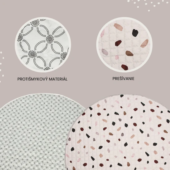 Stílusos és praktikus szőnyeg otthoni és szabadtéri játékhoz.