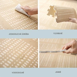 Játszószőnyeg Puzzle XL Hygge Sandstone 1,7 x 1,2 m