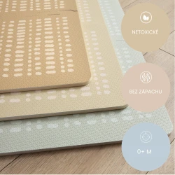 Játszószőnyeg Puzzle XL Hygge Grey 1,7 x 1,2 m