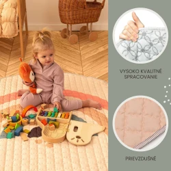 Boho Rainbow steppelt játszószőnyeg 1,5 m Boho Rainbow steppelt játszószőnyeg 1,5 m