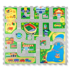 Játszószőnyeg Puzzle City 1,2 x 1,2 m Játszószőnyeg Puzzle City 1,2 x 1,2 m