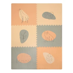 Játszószőnyeg Puzzle XXL Jungle 1,8 x 1,2 m
