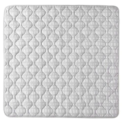 Hygge szürke steppelt játszószőnyeg 1,27 x 1,27 m