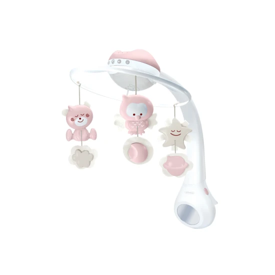 Infantino Zenélő körforgó projektorral 3in1 Dusty Pink Infantino Zenélő körforgó projektorral 3in1 Dusty Pink