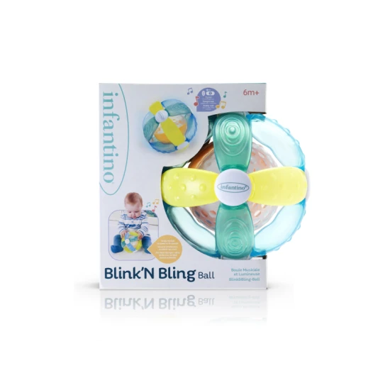 Infantino Zenélő labda Blink'N Bling Infantino Zenélő labda Blink'N Bling