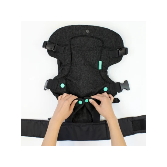 Infantino Hordozó Flip Advanced 4in1 Black Infantino Hordozó Flip Advanced 4in1 Black