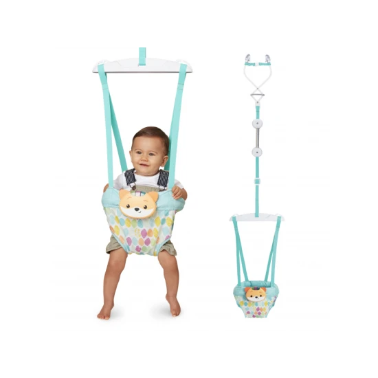 Infantino Ajtóra rögzíthető ugráló 2in1 Music & Lights