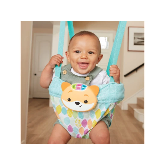 Infantino Ajtóra rögzíthető ugráló 2in1 Music & Lights