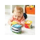 Infantino Textil aktivitáskockák 4 db Infantino Textil aktivitáskockák 4 db