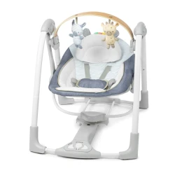 Swing 'n Go Chambray átalakítható zenélő hinta 0h+ 9kg-ig