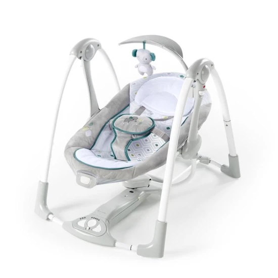 Nash 2az1-ben átalakítható, vibráló, zenélő hinta 0h+ 9 kg-ig Ingenuity 12055-1