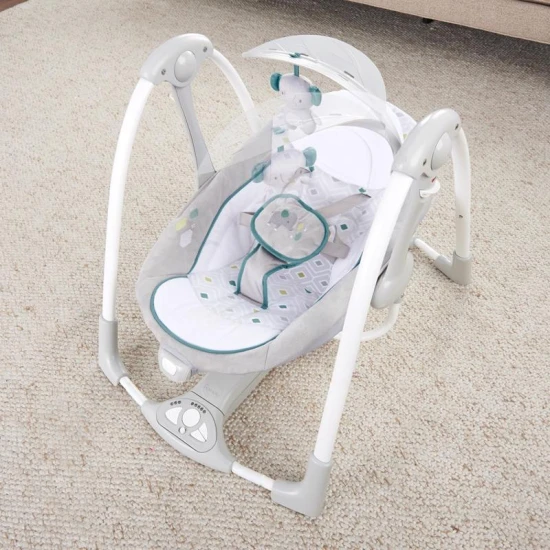 Nash 2az1-ben átalakítható, vibráló, zenélő hinta 0h+ 9 kg-ig Ingenuity 12055-1