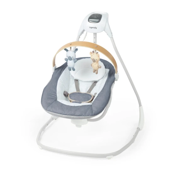 Chambray zenélő ringató hinta 0h+, 9 kg-ig Ingenuity 16927-1