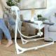 Chambray zenélő ringató hinta 0h+, 9 kg-ig Ingenuity 16927-1