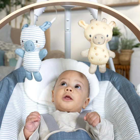 Chambray zenélő ringató hinta 0h+, 9 kg-ig Ingenuity 16927-1
