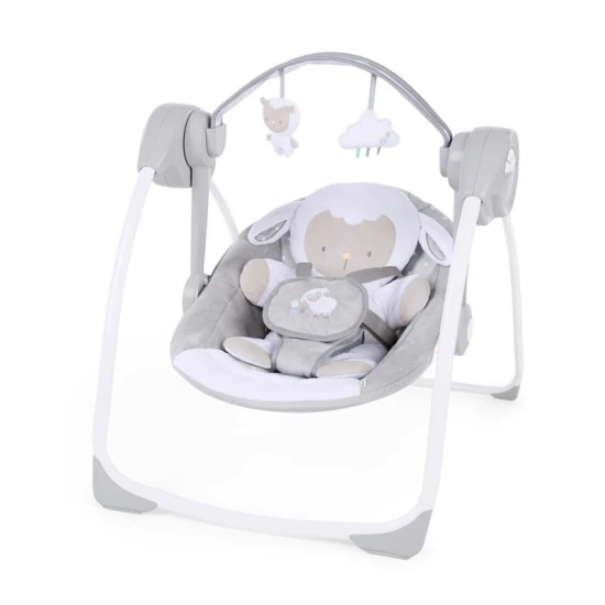 Cuddle Lamb zenélő hinta 0h+ 9 kg-ig Ingenuity 12184-3