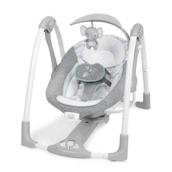Raylan nagy hinta vibráló pihenőüléssel és zenével USB 2az1-ben 0h+ 9 kg-ig Raylan nagy hinta vibráló pihenőüléssel és zenével USB 2az1-ben 0h+ 9 kg-ig Ingenuity 11791-1