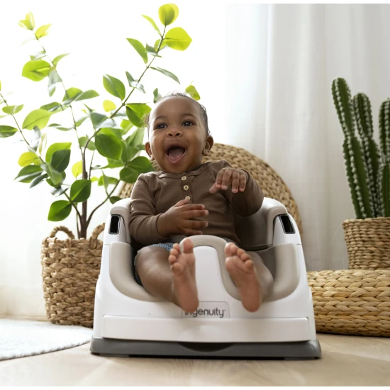 Baby Base Cashmere 2az1-ben ülésbetét székre 6h+ 15 kg-ig Baby Base Cashmere 2az1-ben ülésbetét székre 6h+ 15 kg-ig Ingenuity 10678-2